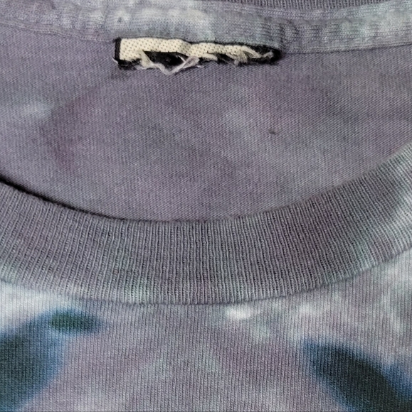 Liquid Blue Alice in Wonderland Cheshire Cat Tie Dye Tshirt Size XL - Picture 4 of 5